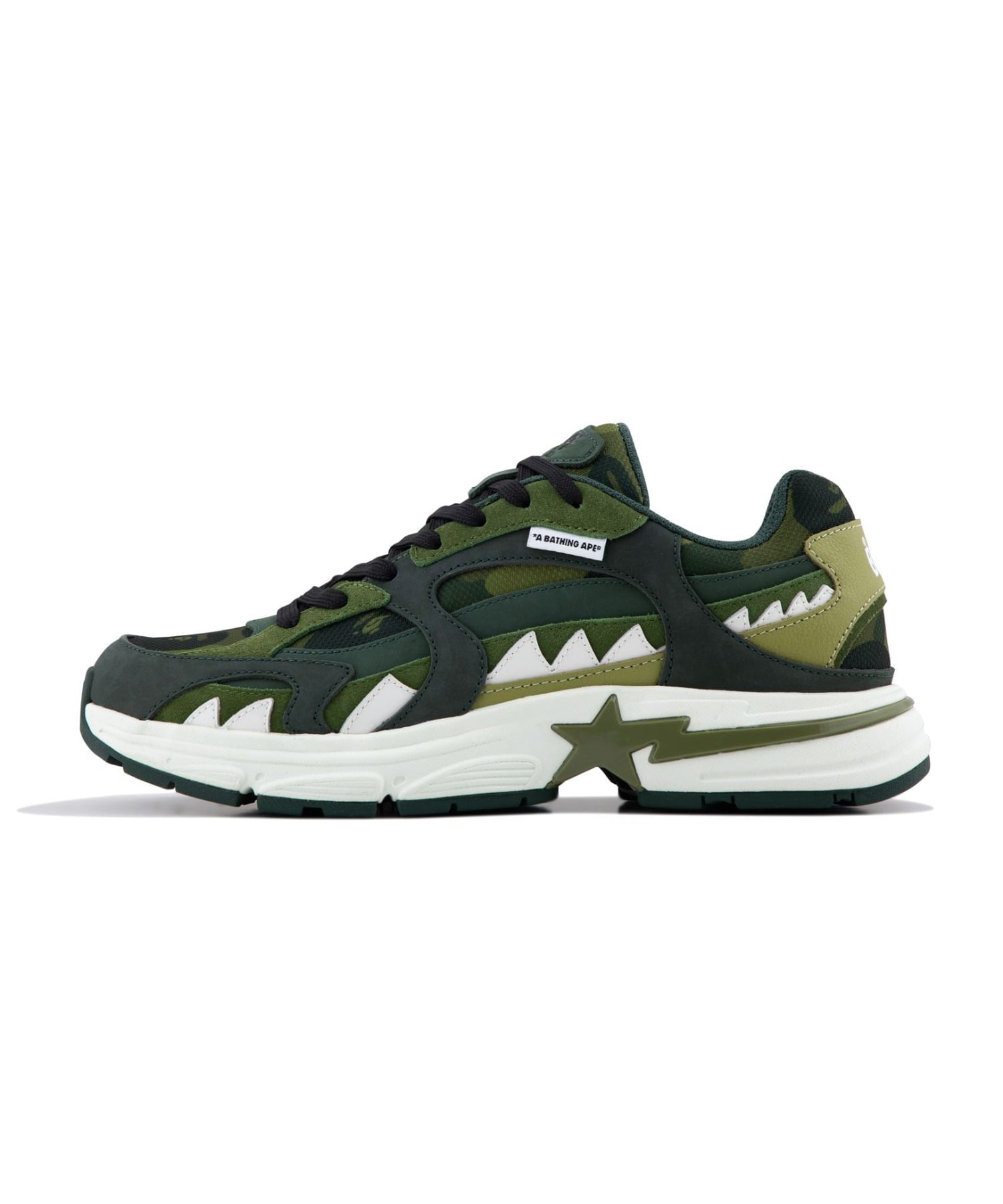 BAPE SHARK STA #1 A BATHING APE, GREEN — фото 2