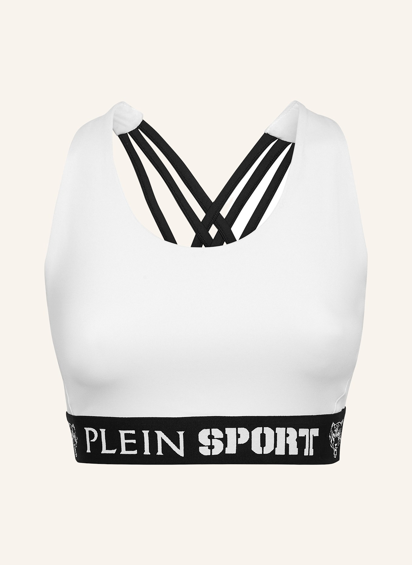 

Спортивный бюстгальтер Plein Sport, белый