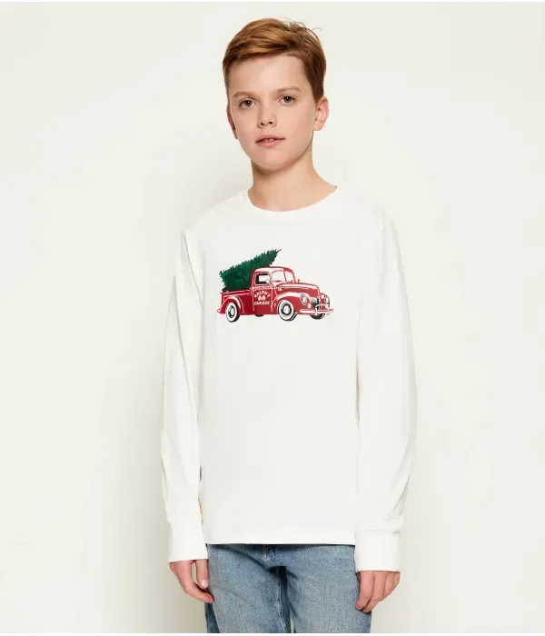 Лонгслив regular fit Polo Ralph Lauren, экрю