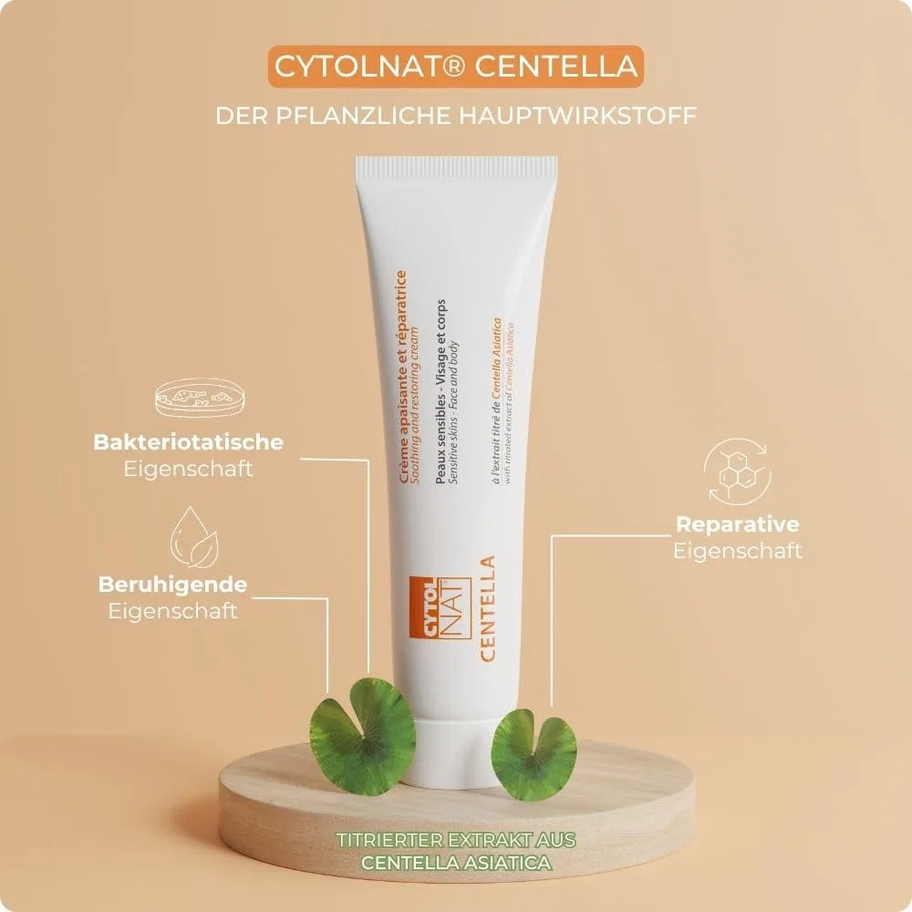 Успокаивающий крем с центеллой «Centella Soothing Cream» от Cytolnat, 100 мл Cytolnat — фото 3