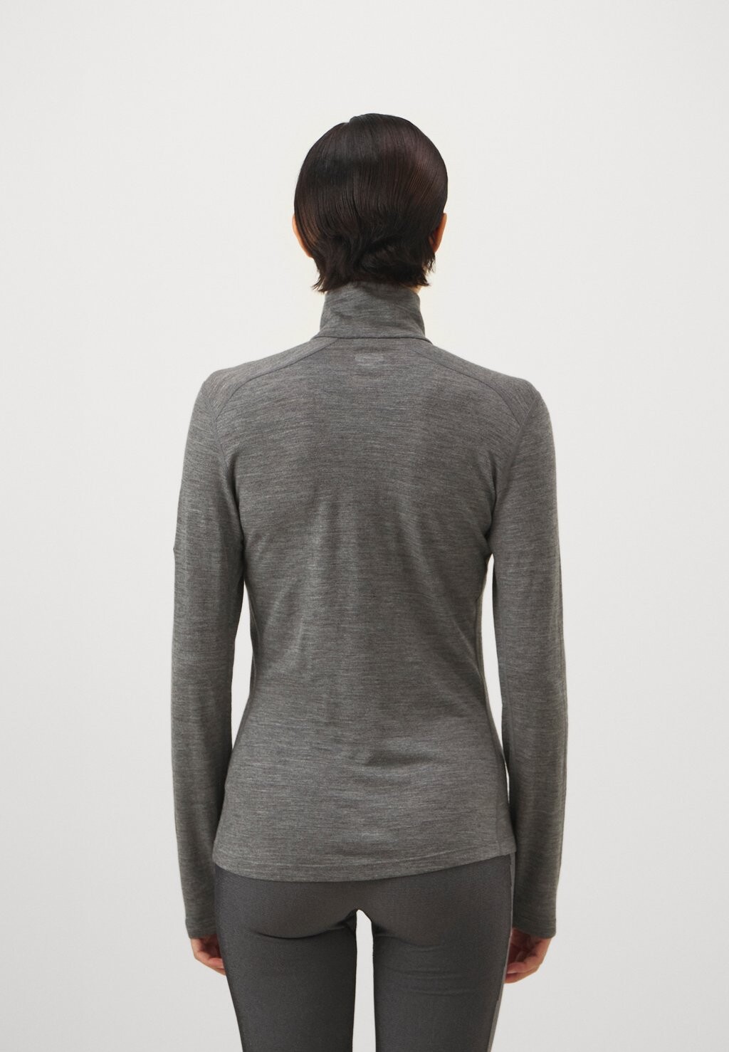 

Топ с длинными рукавами WOMEN HALF ZIP Icebreaker, серый