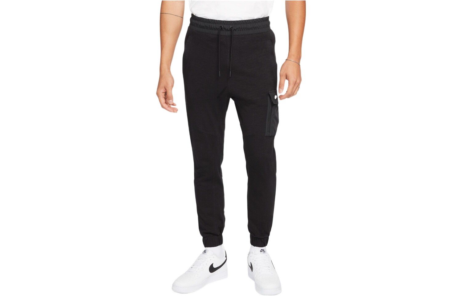 

Мужские трикотажные спортивные штаны Nike, цвет Black