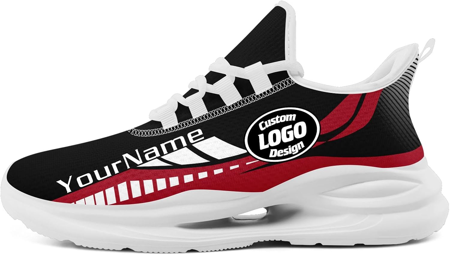 

Кастомизированные спортивные кроссовки с логотипом для мужчин и женщин, легкие дышащие беговые кроссовки из сетки Coolcustomize, белый/черный/розовый