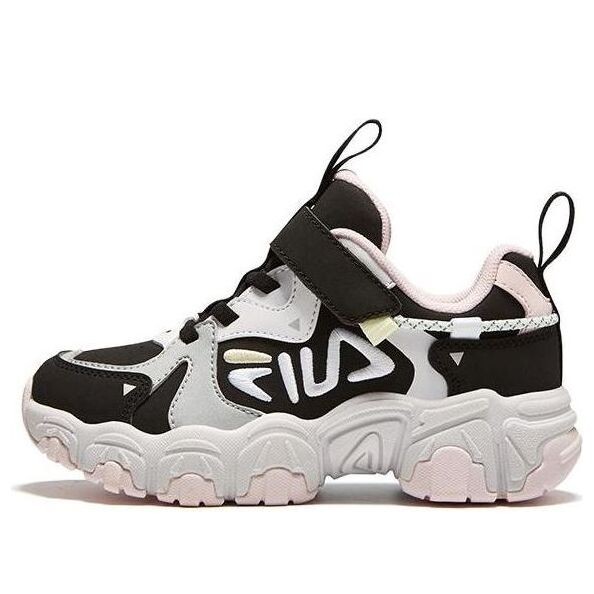 

Кроссовки casual running shoes 'white black pink' Fila, черный