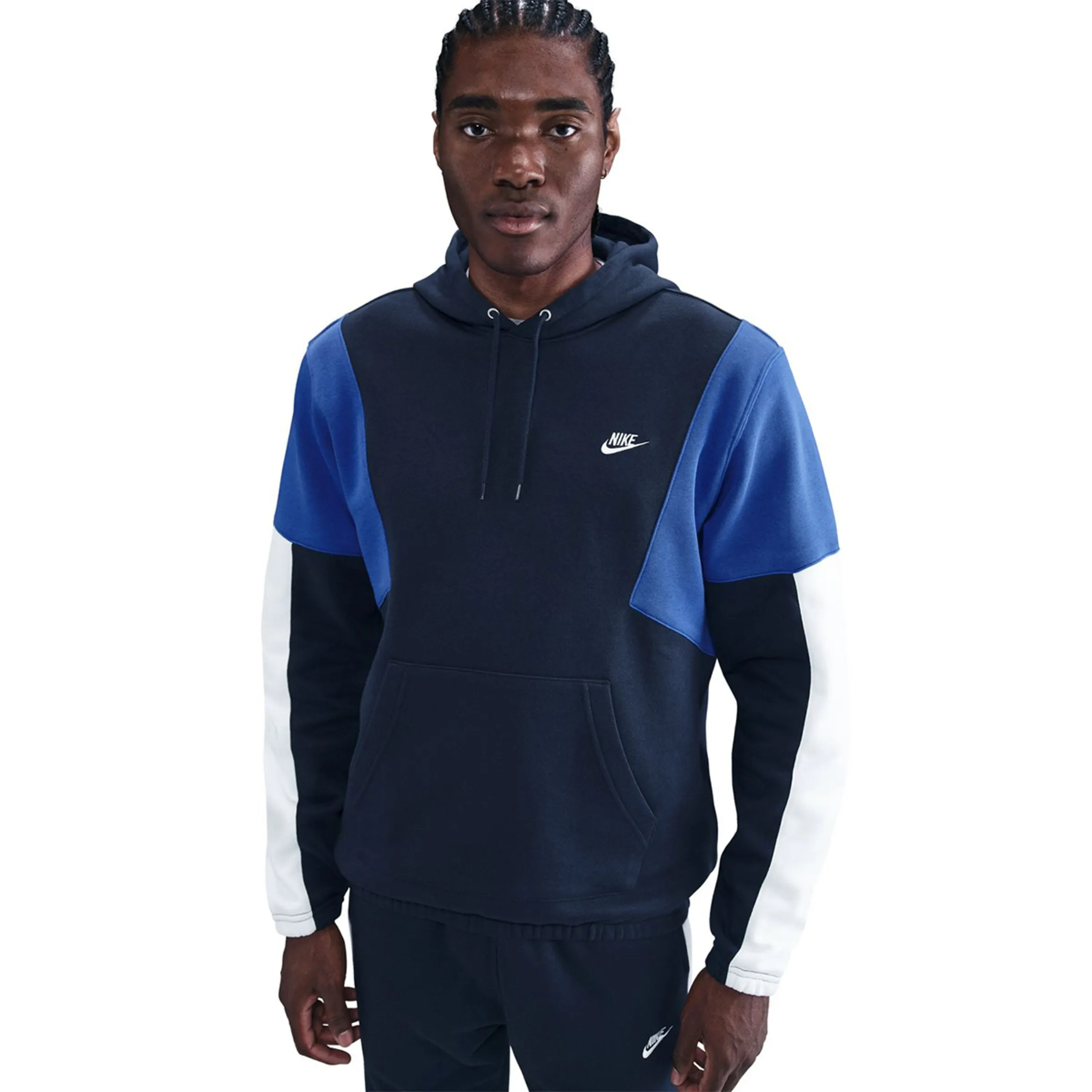 Мужской спортивный костюм Club Fleece Hded Track Gx Nike, синий — фото 3