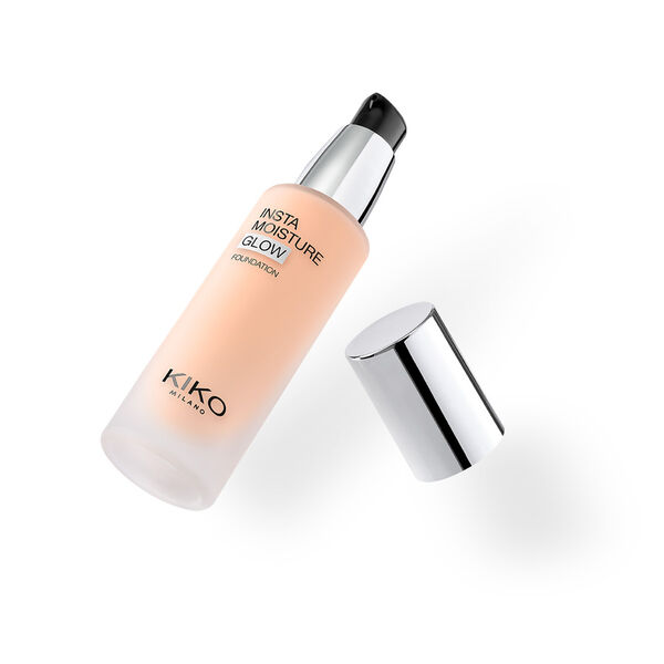Увлажняющая жидкая основа с сияющим финишем 3 gold, 30 мл Kiko Milano Instamoisture glow foundation, цвет 3 gold — фото 3