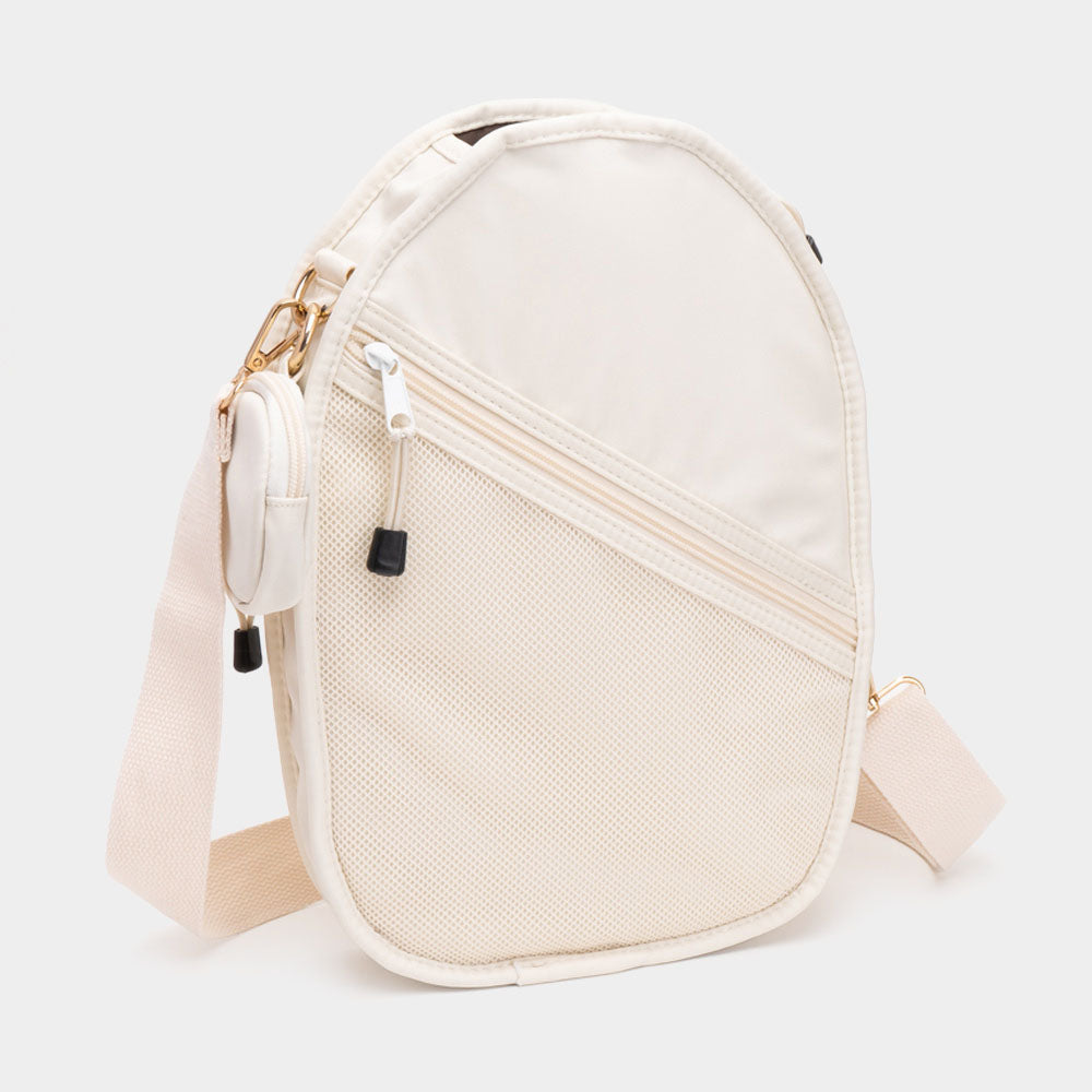 

Сумка через плечо для пиклбола FASHNZFAB, слоновая кость