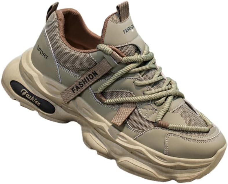 

Мужские модные спортивные кроссовки- дышащие и удобные, с мягкой подошвой. Подходят для активного отдыха и вождения Clolinde, зеленый