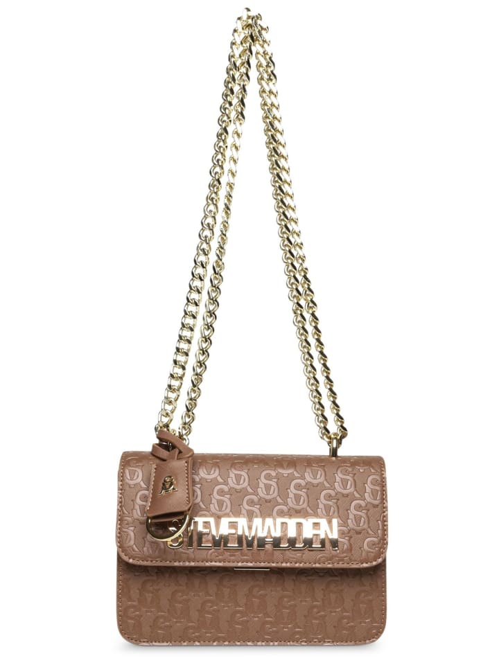 

Наплечная сумка Steve Madden, коричневый