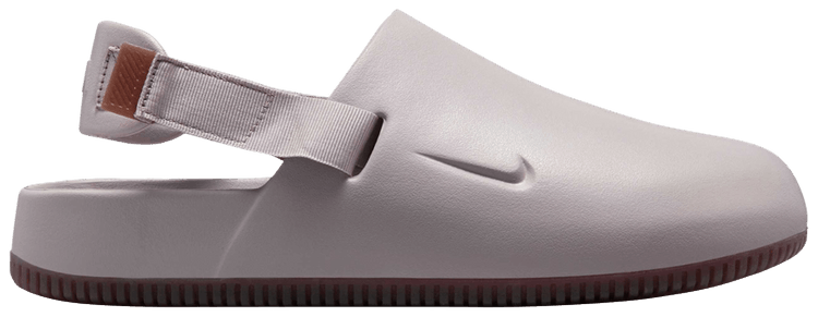 

Кроссовки Nike Calm Mule 'College Grey Gum', серый