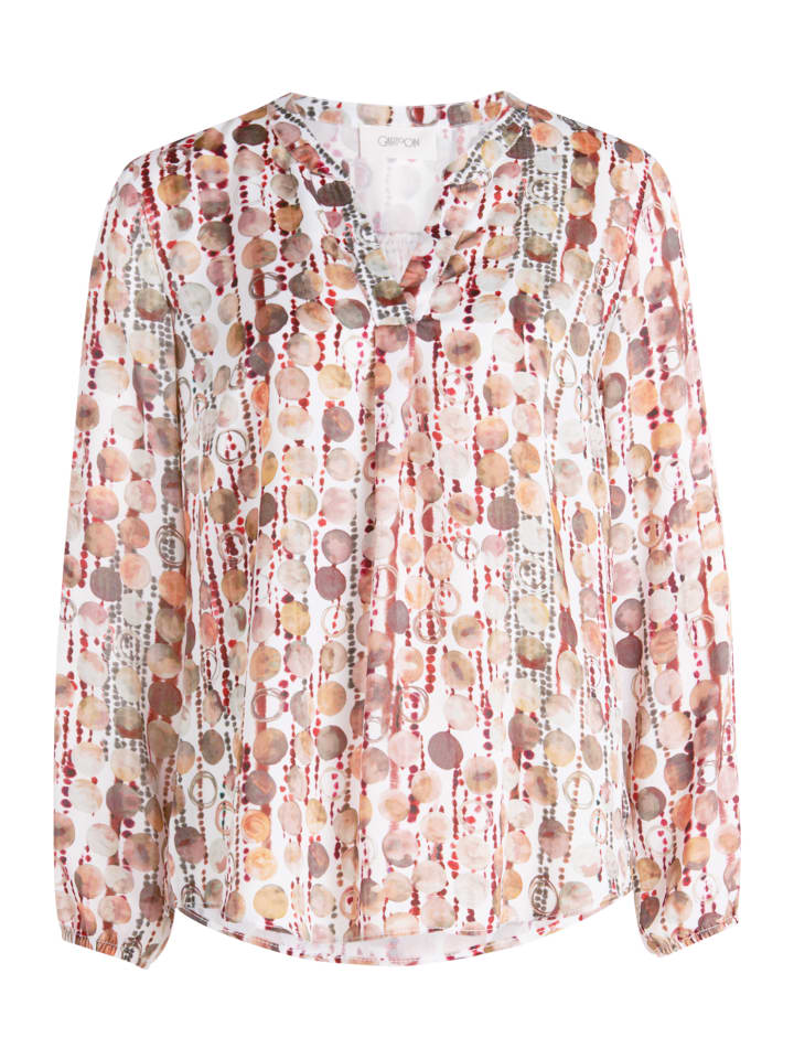 

CARTOON Блузка с узором коричнево-красного цвета