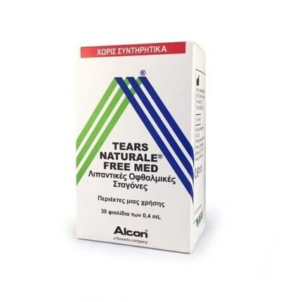 

Глазные капли Alcon Med Lubricant 0,4 мл - Упаковка 30 шт. Tears Naturale