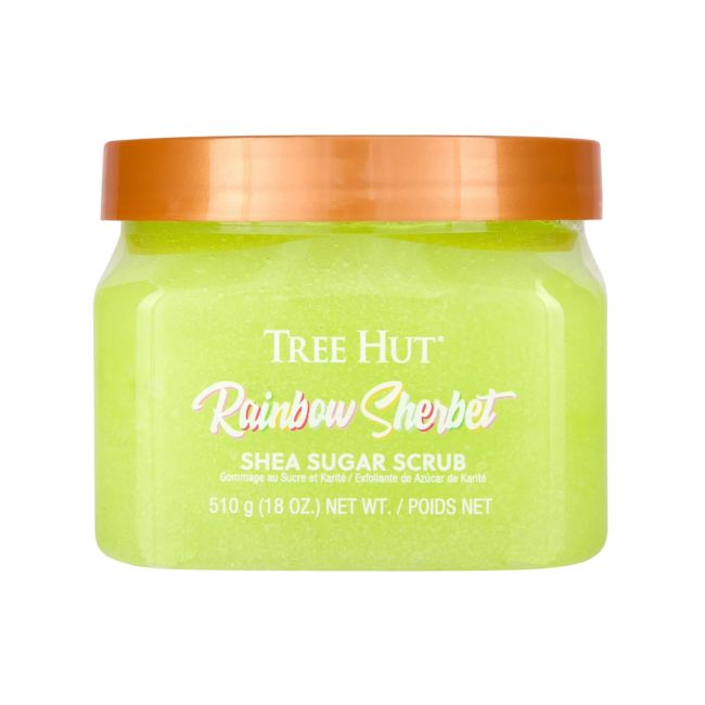 

Скраб для тела с сахаром ши и радужным щербетом Tree Hut, 510 гр