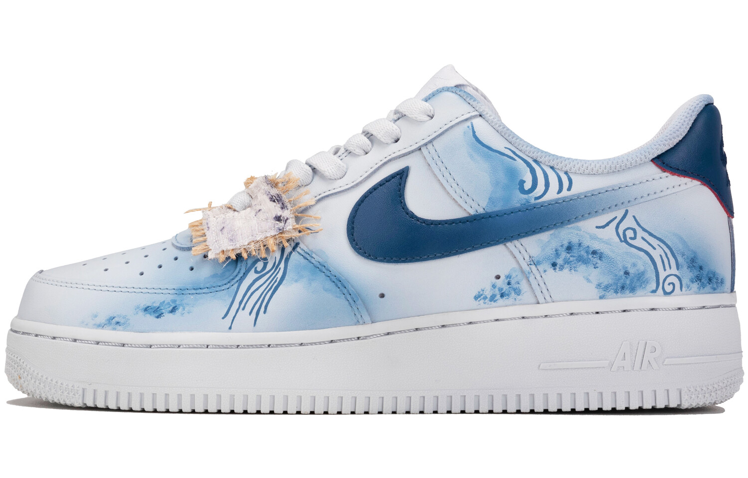 

Кроссовки Nike Air Force 1 Skateboard Shoes Unisex Low-Top Blue, Синий, Кроссовки Nike Air Force 1 Skateboard Shoes Unisex Low-Top Blue