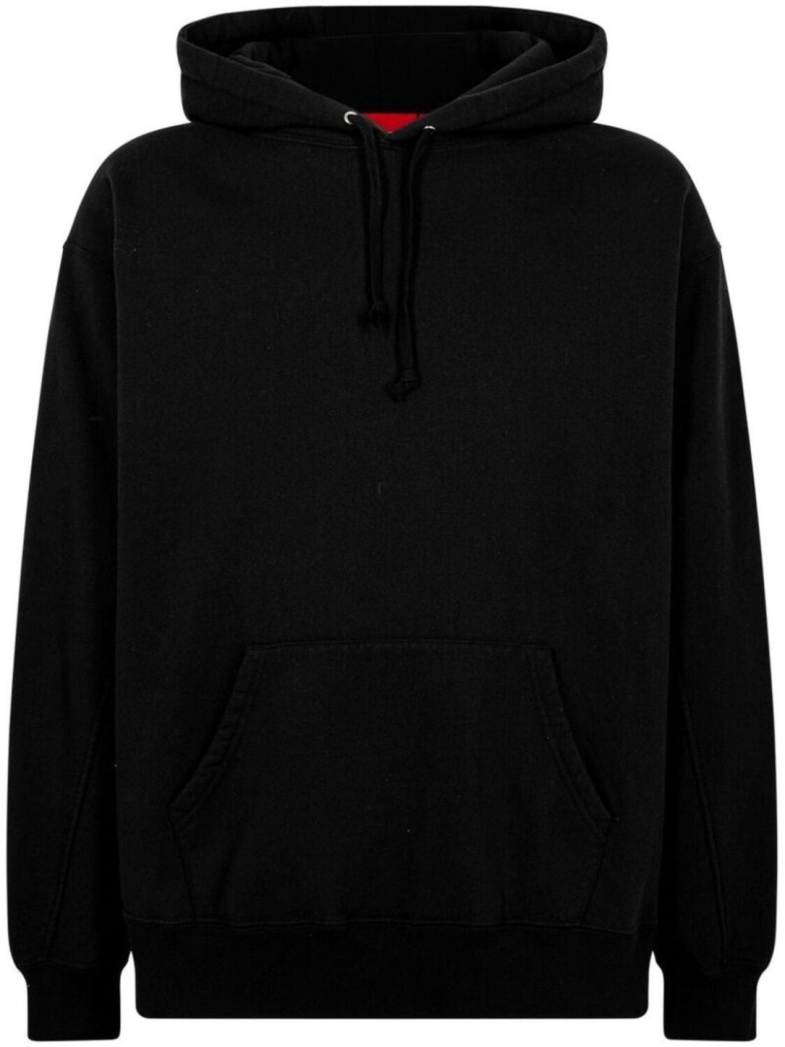 

Укороченное худи со вставками Supreme, черный