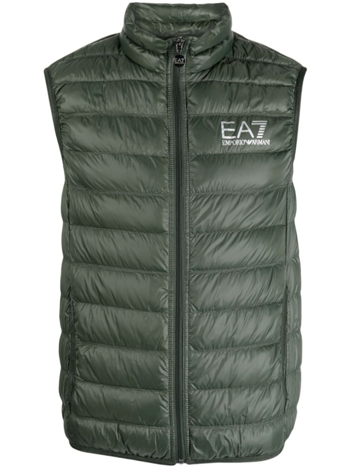 

Ea7 Emporio Armani дутый жилет с логотипом, зеленый
