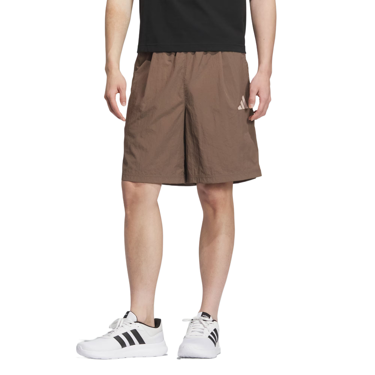 Adidas Мужские шорты GFX Casual Shorts Stratum Dark Earthy Brown — фото 3
