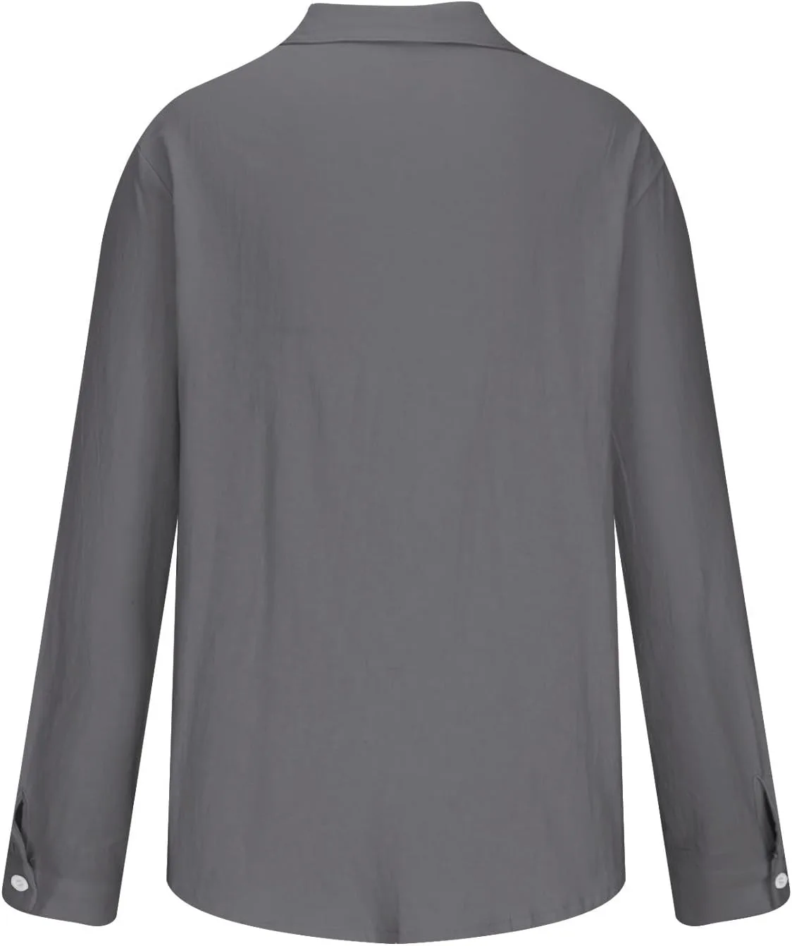 Летняя рубашка для мужчин, Long Sleeve, Breathable, Casual, Loose — фото 4