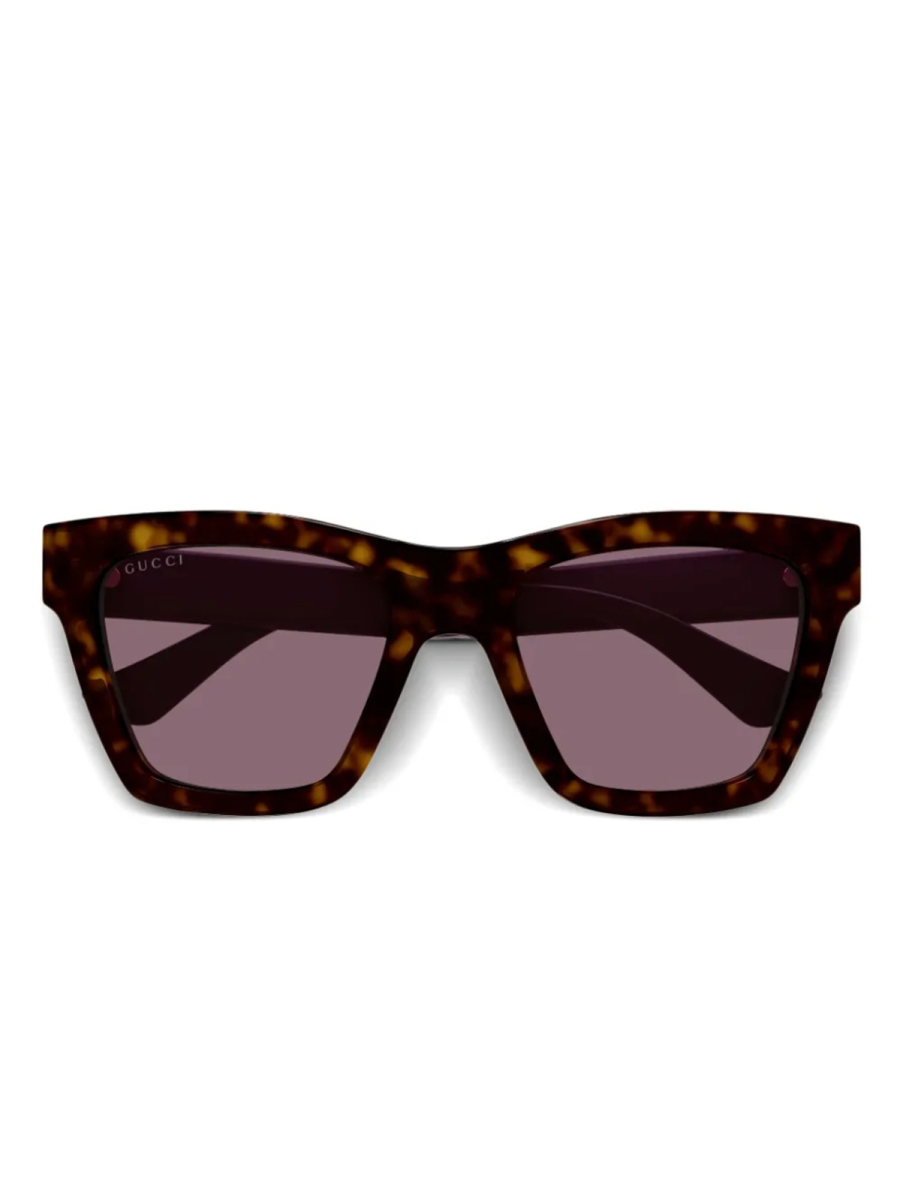 

Gucci Eyewear солнцезащитные очки в квадратной оправе, коричневый