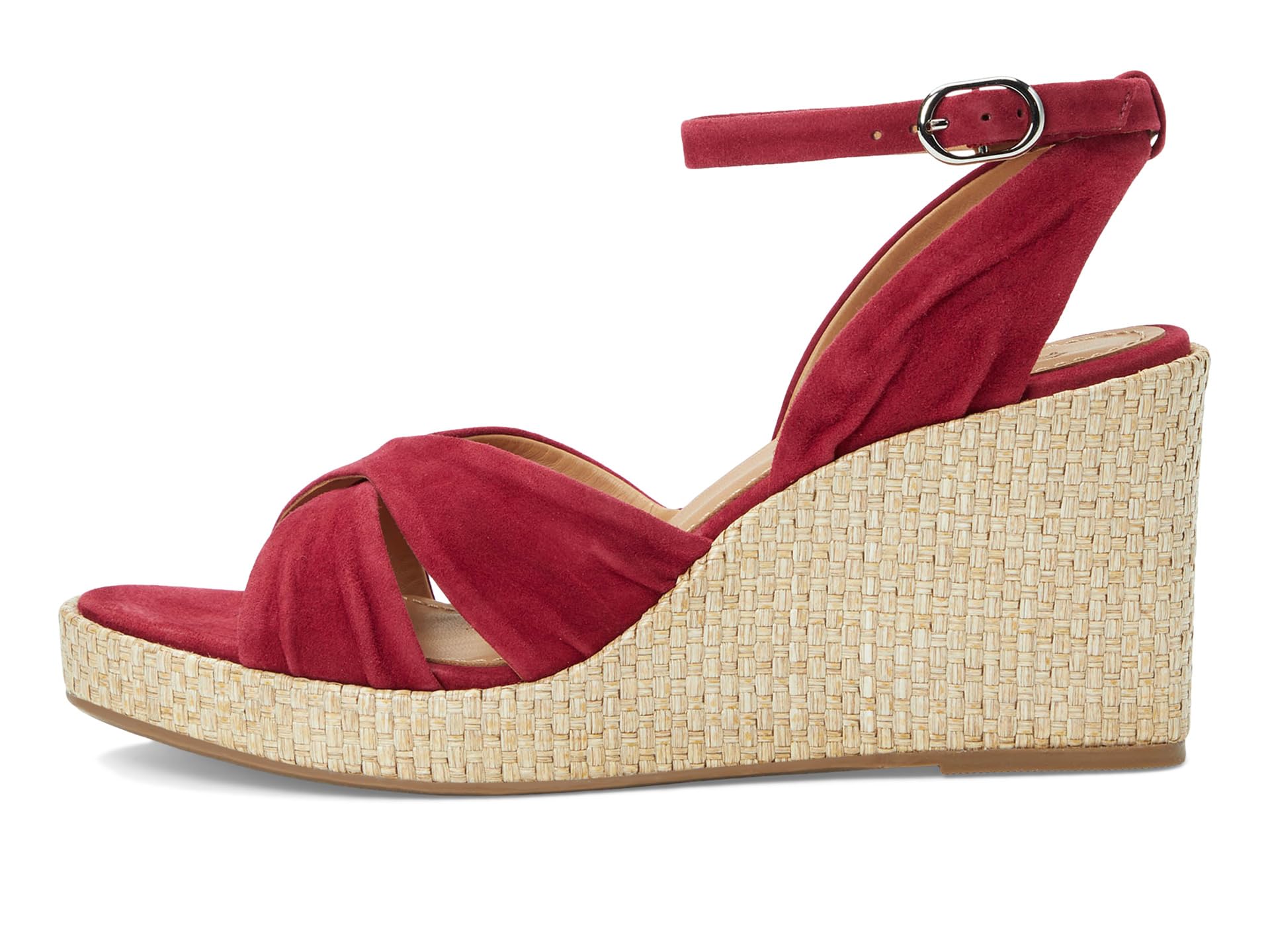 Туфли Johnston & Murphy Marcia Cross-Band Sandal, красный — фото 4