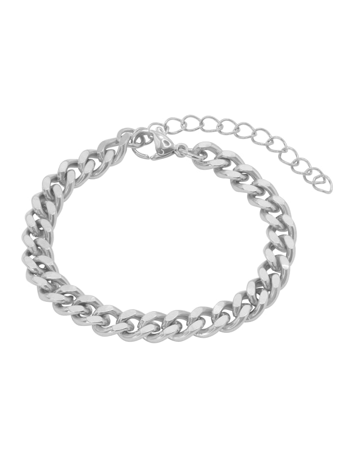 

Steel_Art Браслет Jason для мужчин, серебристый, полированный