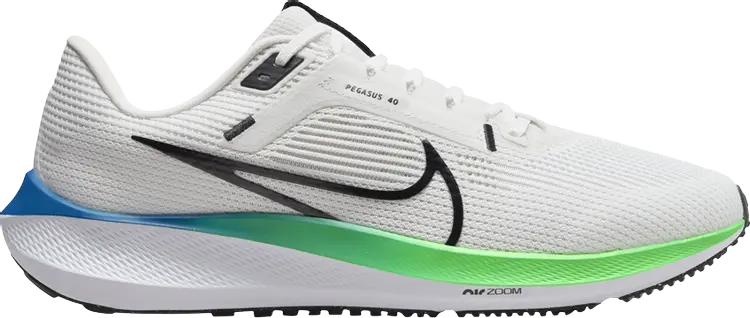 

Кроссовки Air Zoom Pegasus 40 'Platinum Tint Green Strike', белый, Серый, Кроссовки Air Zoom Pegasus 40 'Platinum Tint Green Strike', белый