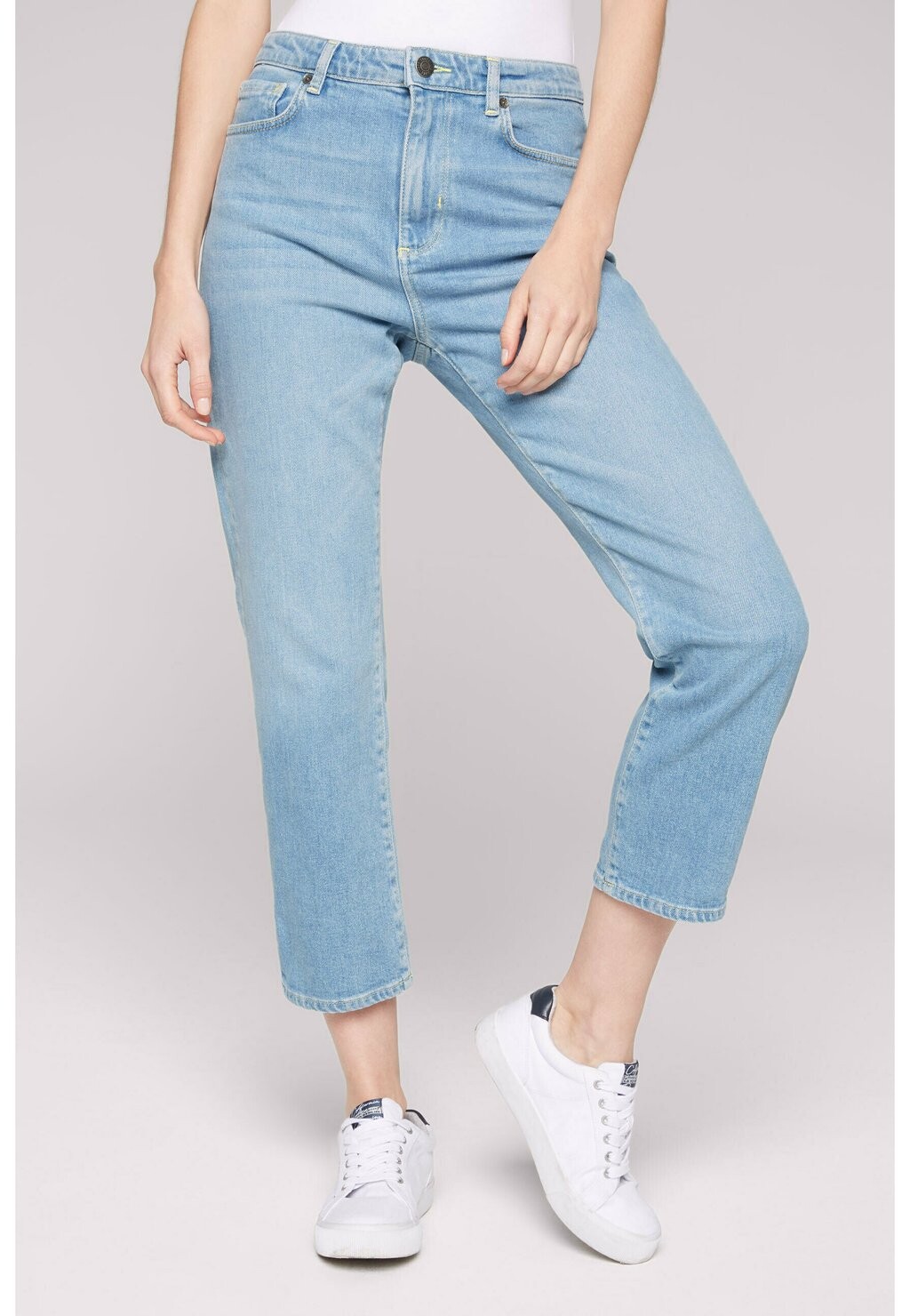 

Джинсы свободного кроя MOM JEANS LE:A Soccx, цвет easy blue