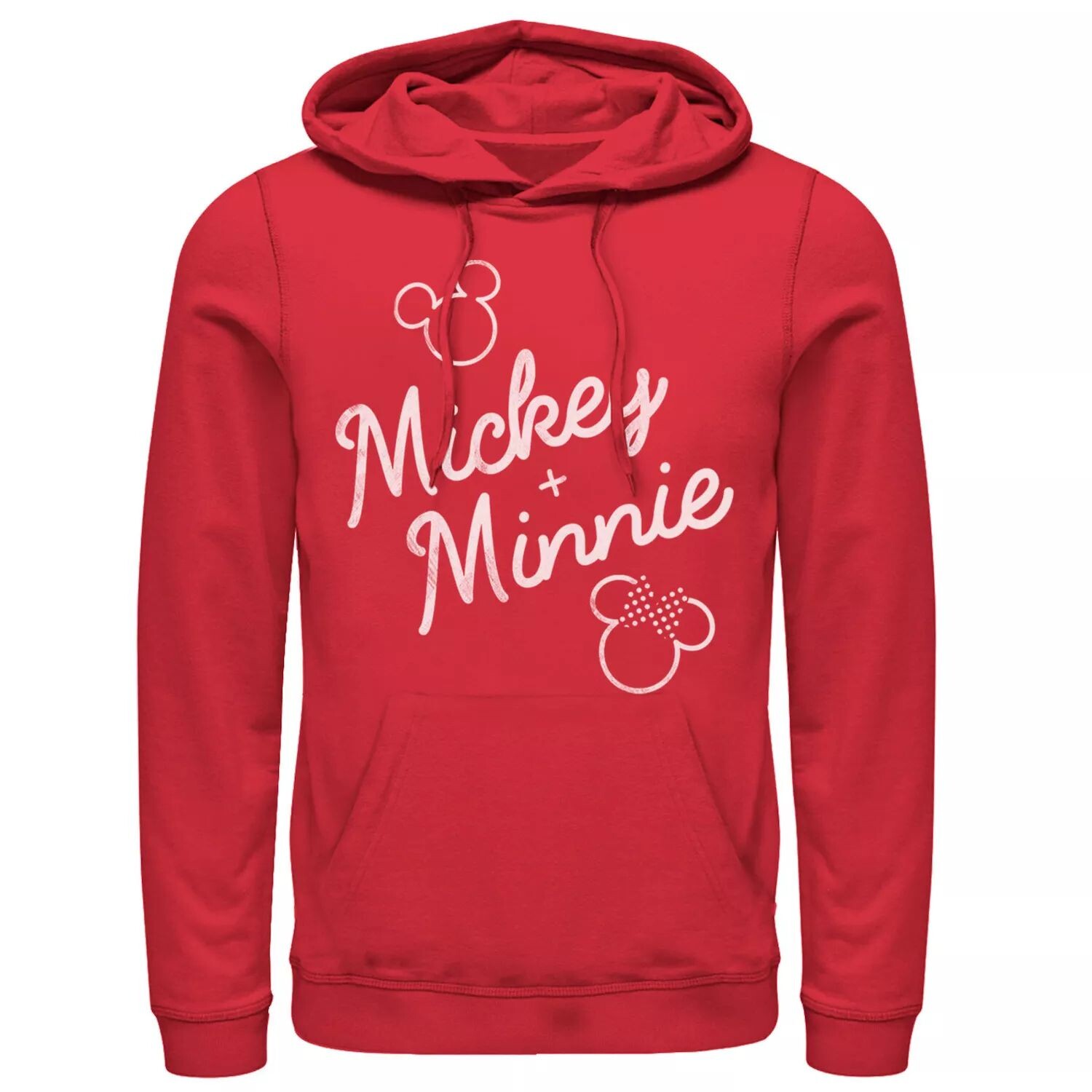 

Мужская толстовка с капюшоном Dinsey Mickey Plus Minnie Mouse Licensed Character