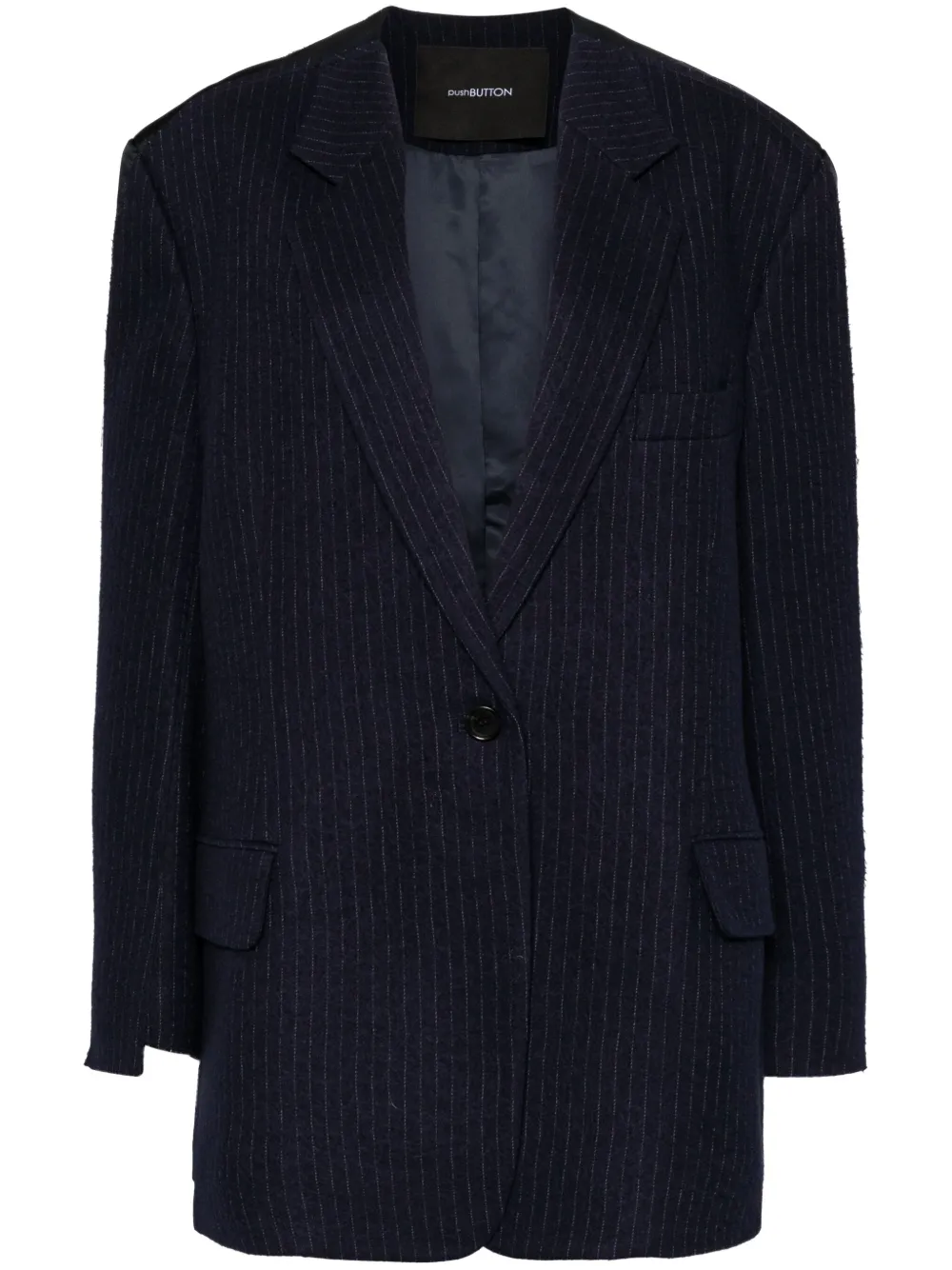 

Жакет с бахромой pushBUTTON, синий