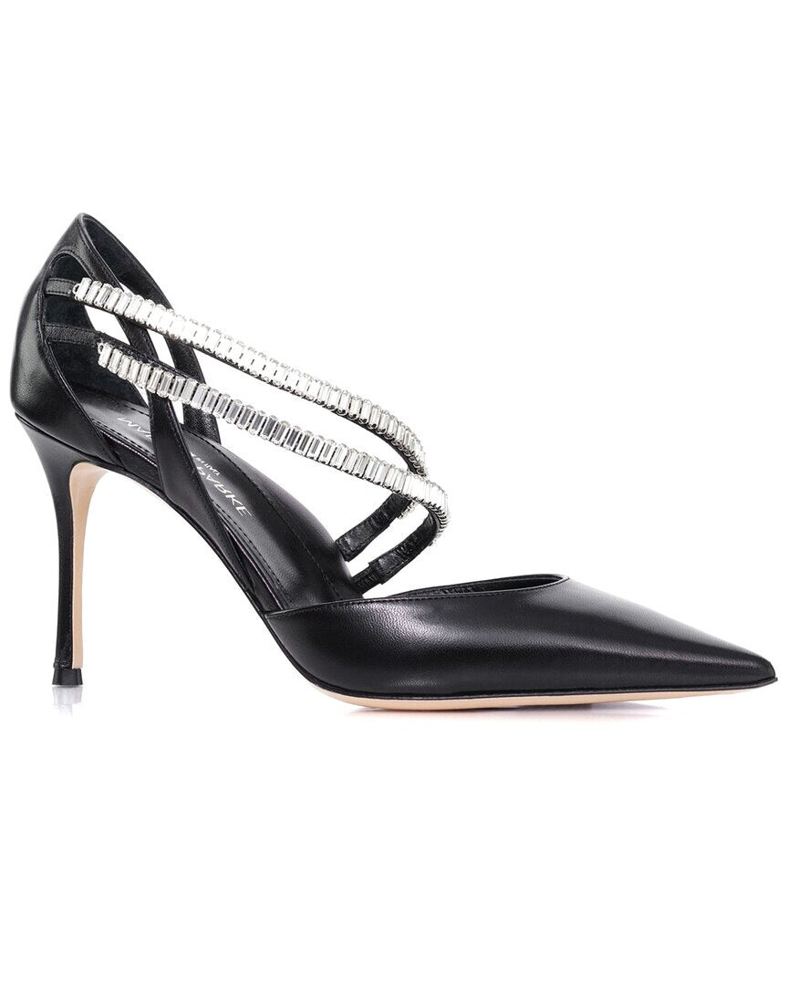 

Кожаные туфли MARION PARKE Megan 85, цвет Black Crystal