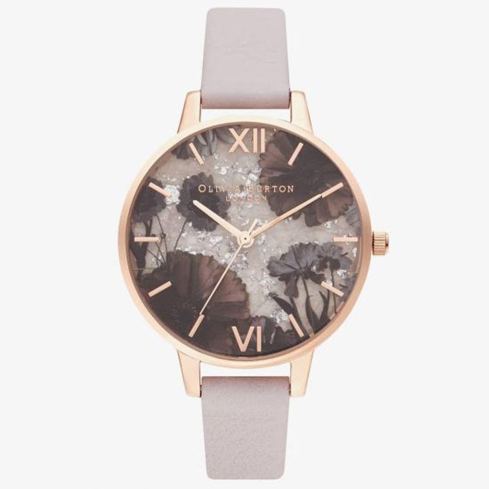 

Часы из разноцветной синтетической кожи Olivia Burton