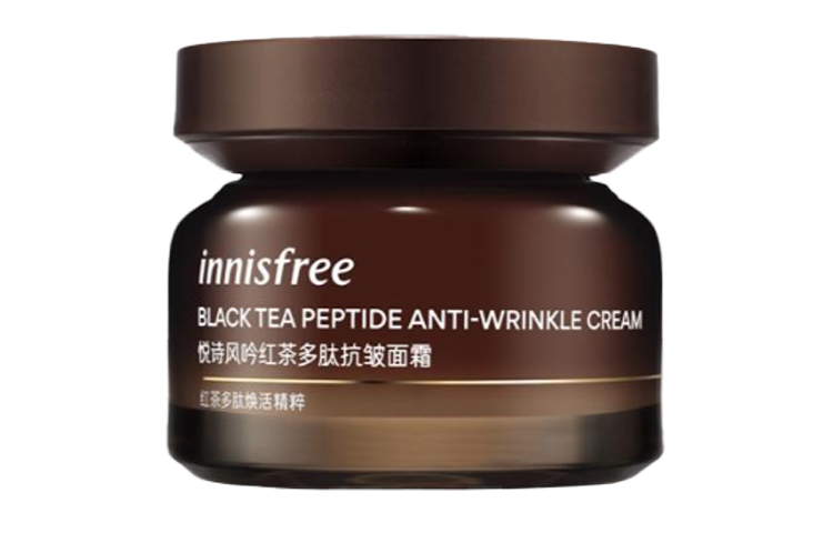 

Innisfree Yueshifengyin крем для лица с черным чаем и пептидами стабилизирующий, успокаивающий, подтягивающий, против морщин, увлажняющий 50ml