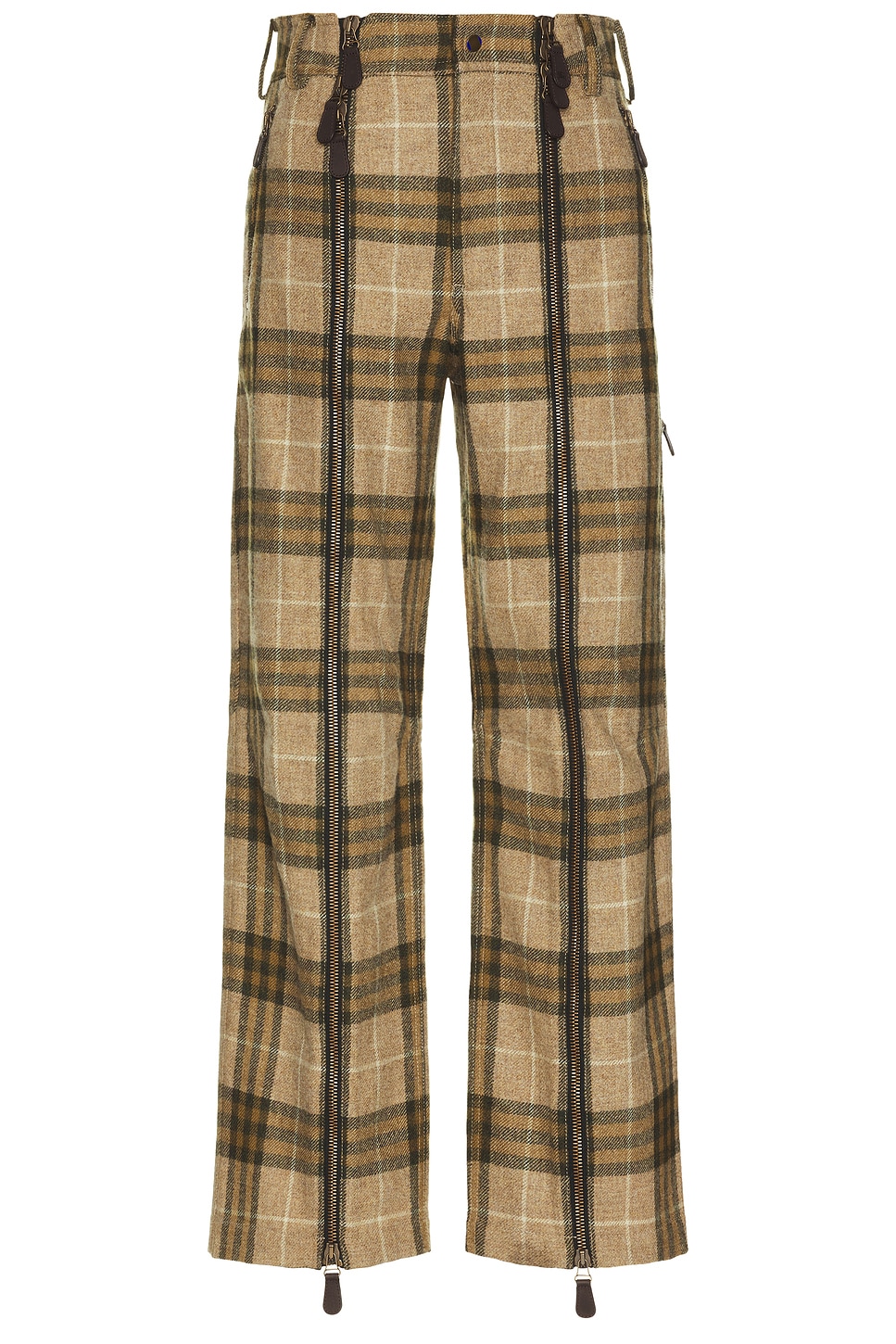 

Брюки-карго на молнии Burberry, цвет Camp IP Check