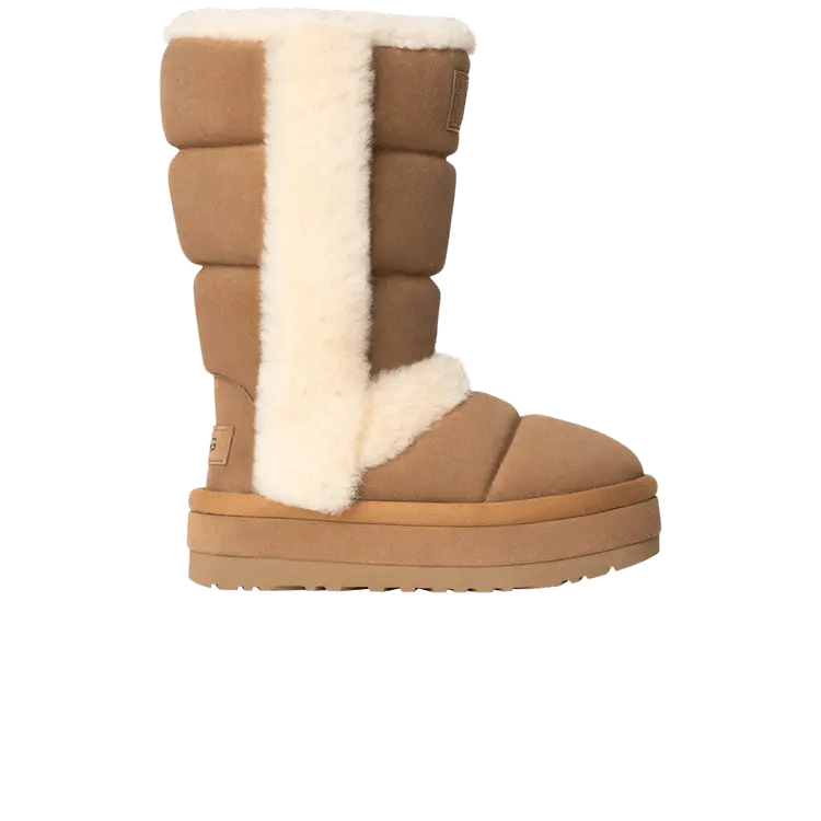 

Ботинки UGG Wmns Classic Chillapeak Tall Boot Chestnut, коричневый