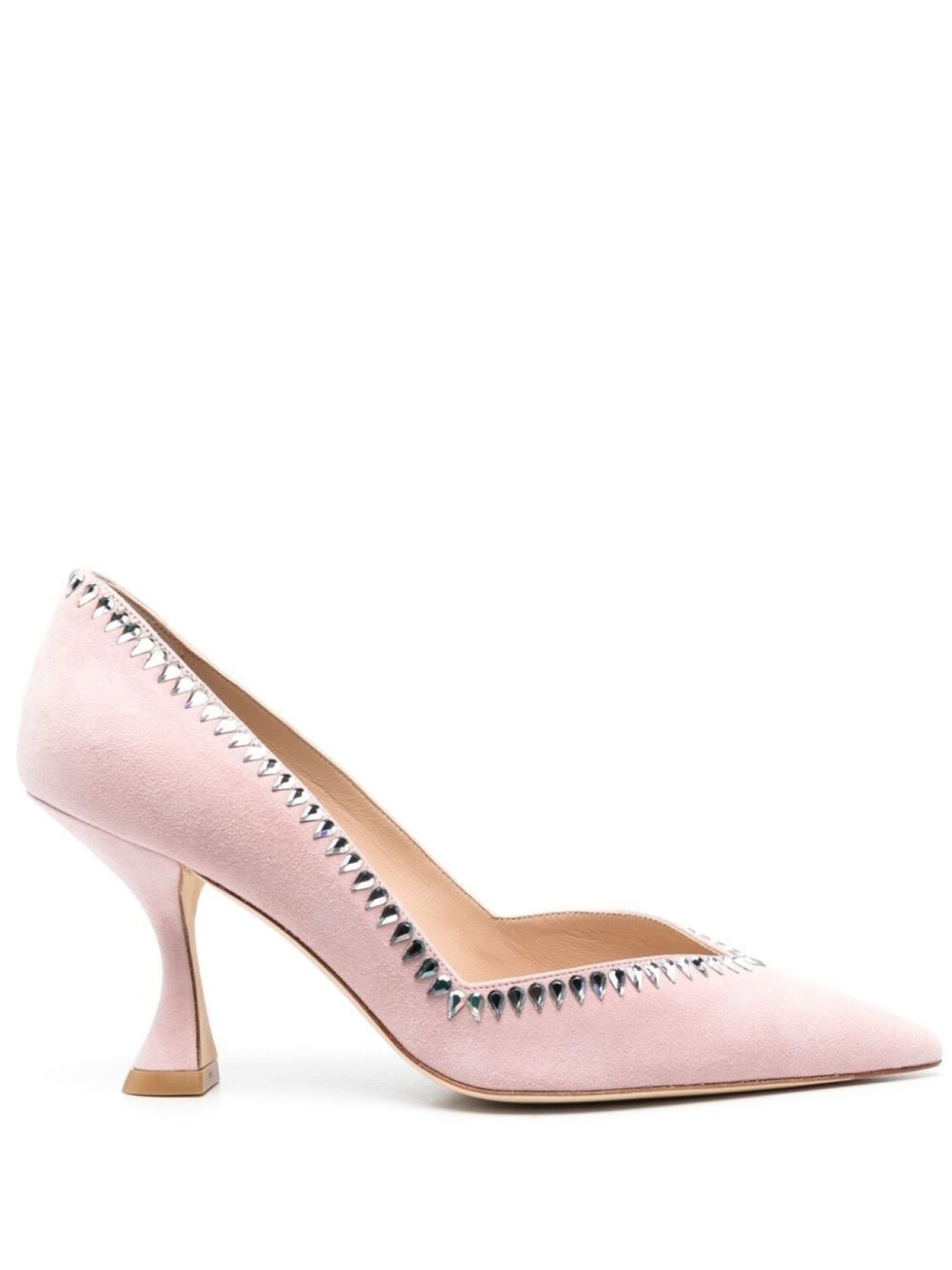 

Stuart Weitzman туфли с кристаллами, розовый