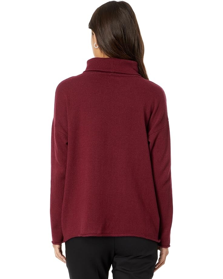 

Свитер Eileen Fisher Petite Turtle Neck Tunic, цвет Roseberry