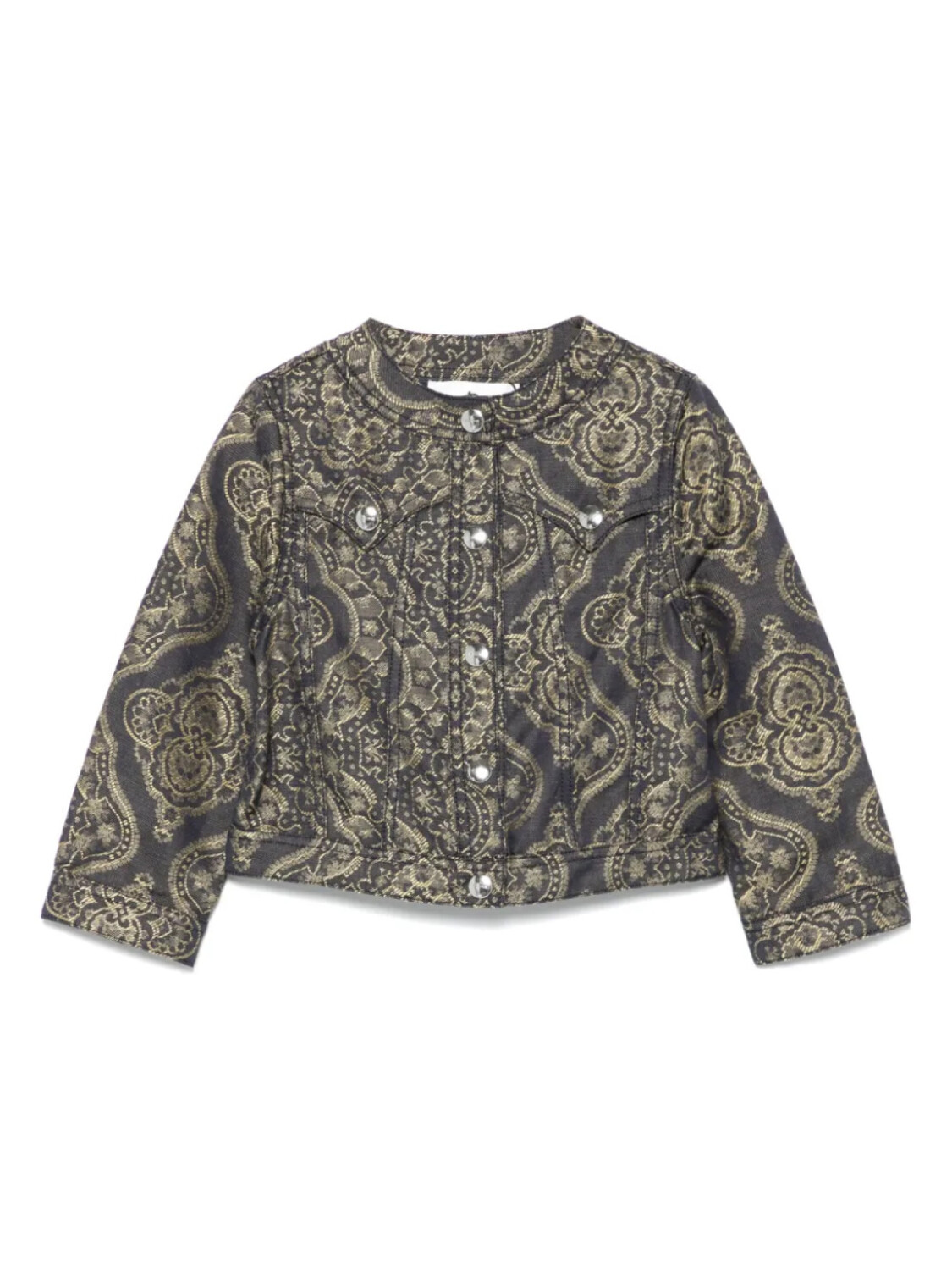 

Куртка ETRO KIDS из дамасского жаккарда, синий
