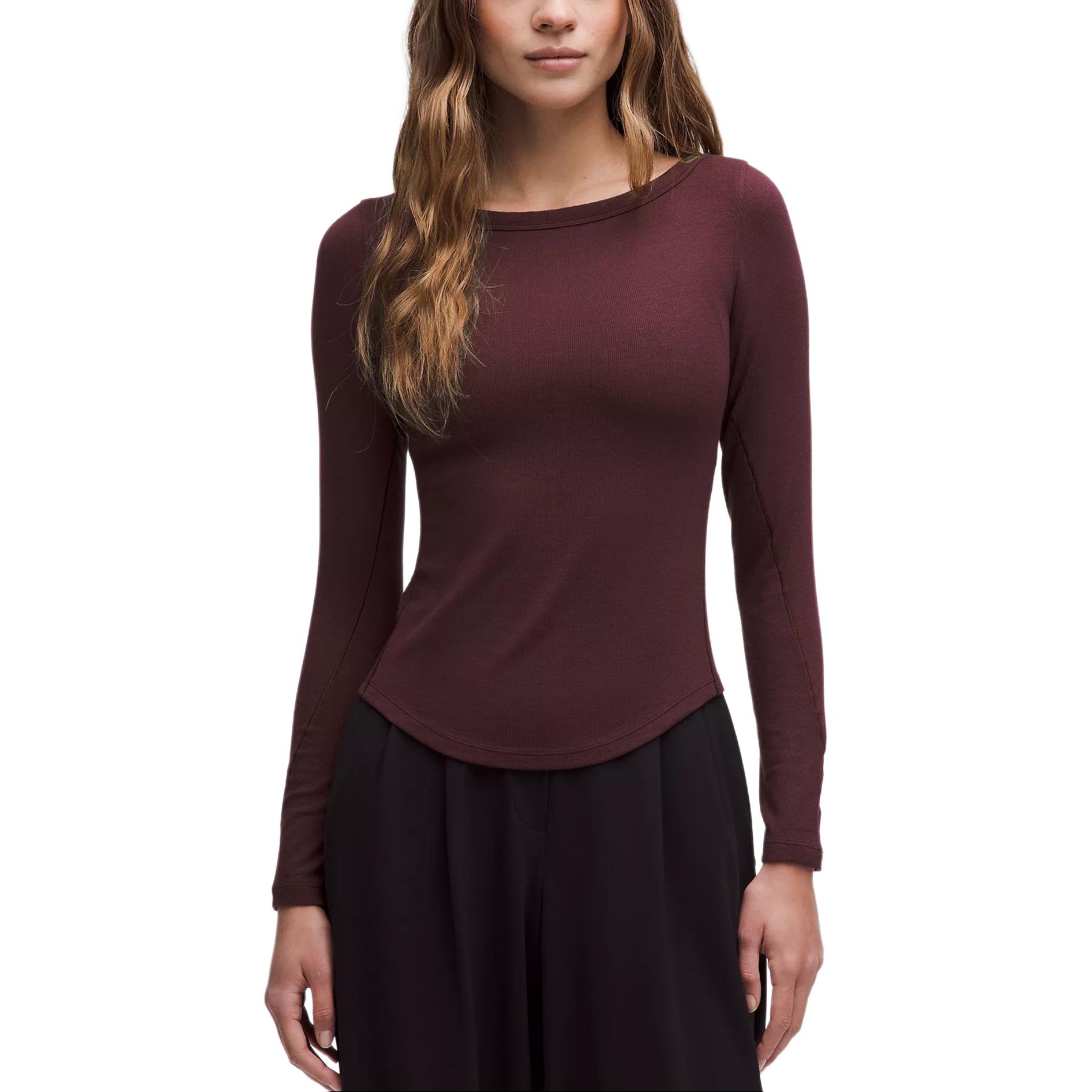 

Футболка Hold Tight для женщин Lululemon, goodnight plum, Фиолетовый, Футболка Hold Tight для женщин Lululemon, goodnight plum