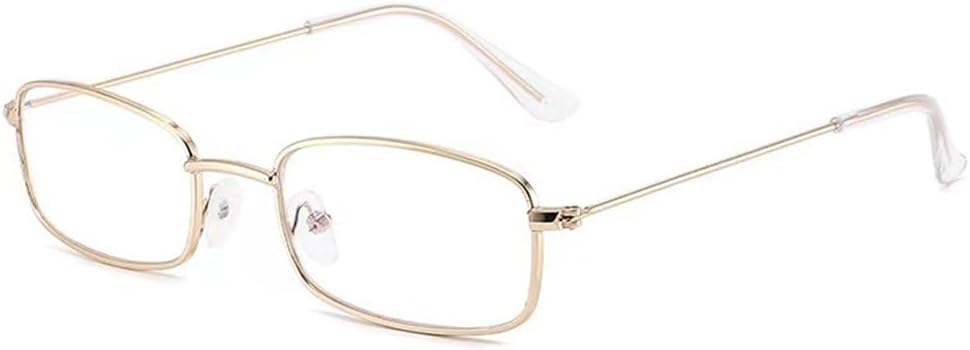 

Женские солнцезащитные очки в тонкой прямоугольной оправе, модные металлические солнцезащитные очки для мужчин, классические винтажные очки с защитой от УФ-излучения UV400 LOVQZAOF, A6