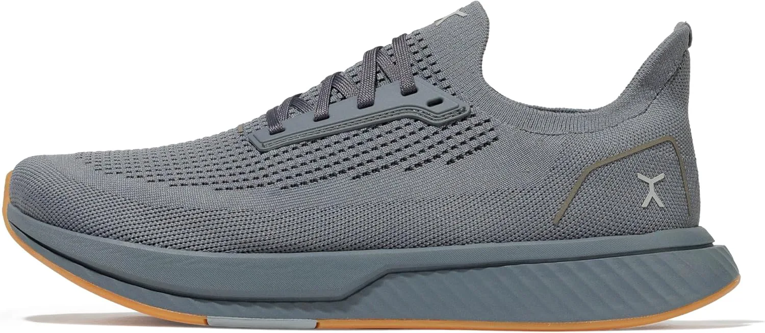 

Адаптивные кроссовки Adapt для женщин и мужчин, босоножки минималистичного типа - с широкой носочной частью, подошвой с нулевым перепадом, легкие и гибкие, идеально подходят для ходьбы, бега и повседневного комфорта FLUX FOOTWEAR, серый