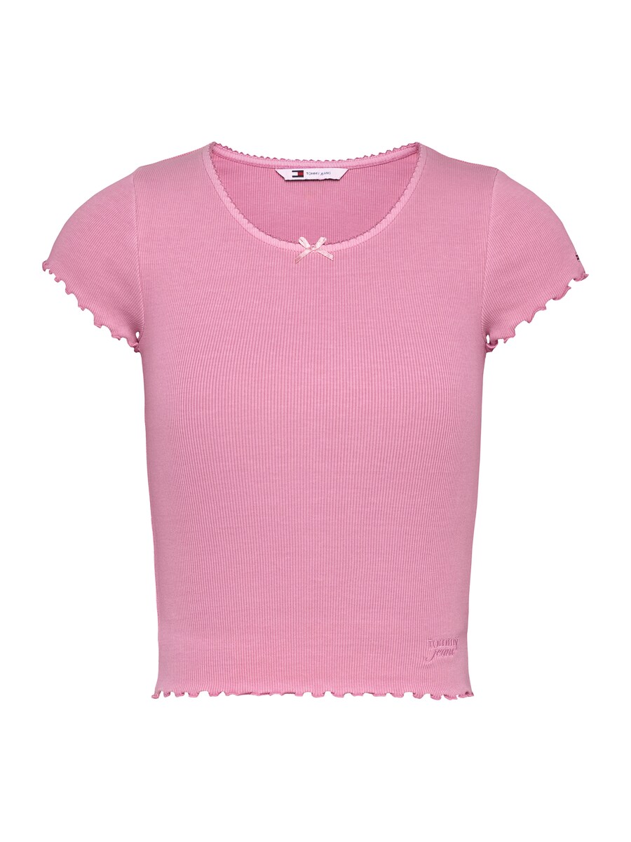 

Рубашка Tommy Jeans SCALLOP, светло-розовый