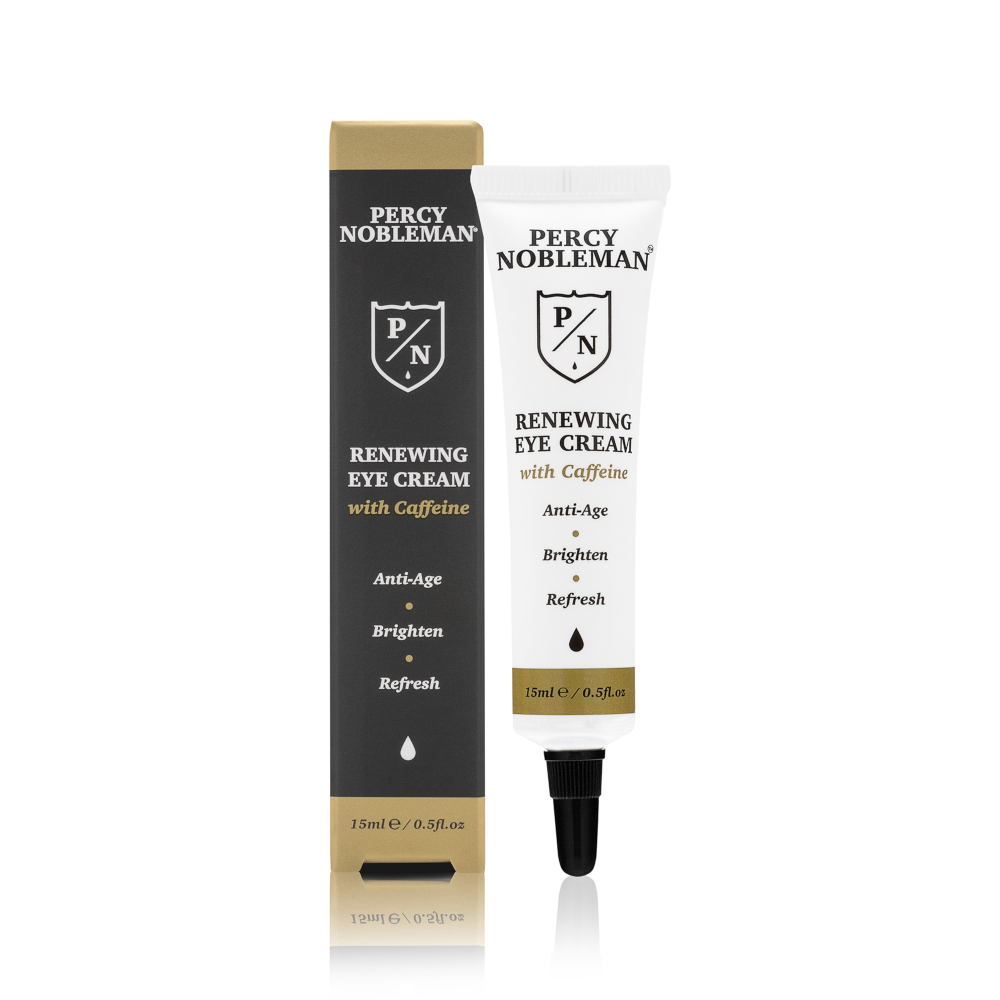 

Восстанавливающий крем для кожи вокруг глаз с кофеином для мужчин renewing eye cream Percy Nobleman, 15 мл