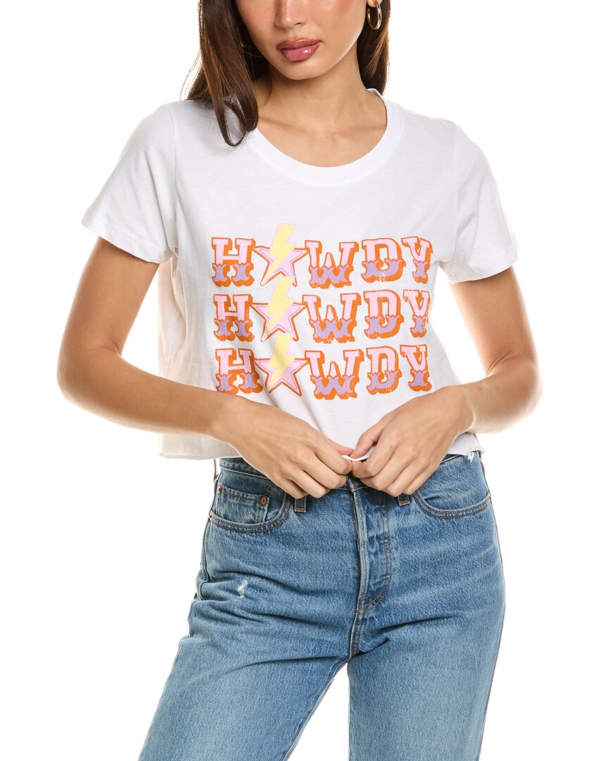 

Укороченный топ Prince Peter Howdy Repeat PRINCE PETER COLLECTION, белый