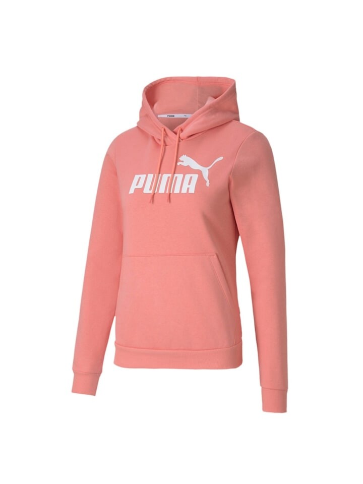 

Пуловер Puma Kapuzenpullover Kägurutaschen, цвет salmon rose
