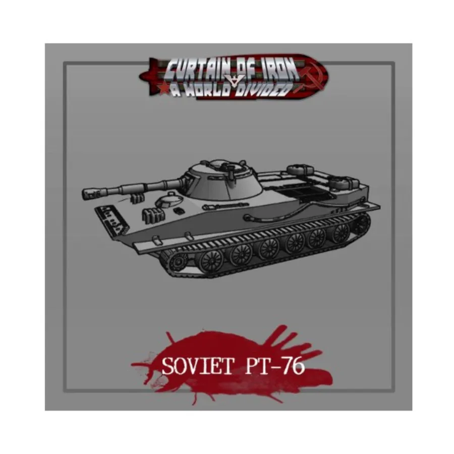 

Советский ПТ-76, Curtain or Iron - A World Divided (28mm)