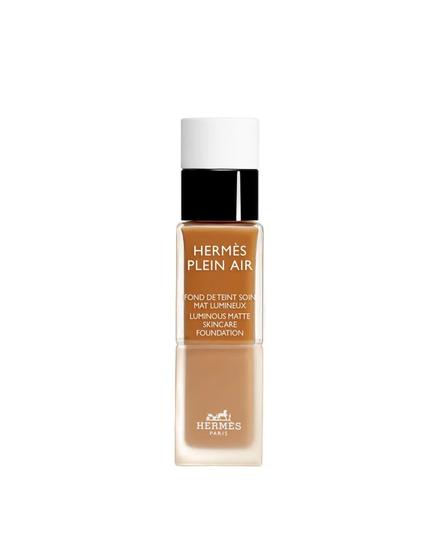 Тональная основа Plein Air, Luminous Matte Skincare Foundation, 1,11 унции HERMÈS, 63w praline is a warm, coppery deep бежевый