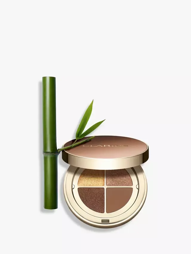 Палитра теней для век Ombre из 4 цветов Clarins, 04 Brown Sugar Gradation — фото 2