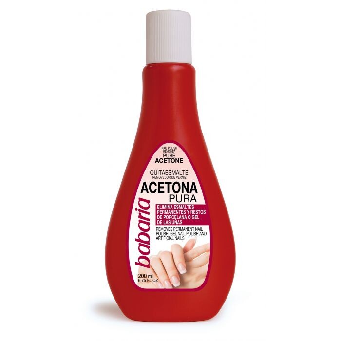 

Средство для снятия лака Quitaesmalte Acetona Pura Babaria, 200 ml
