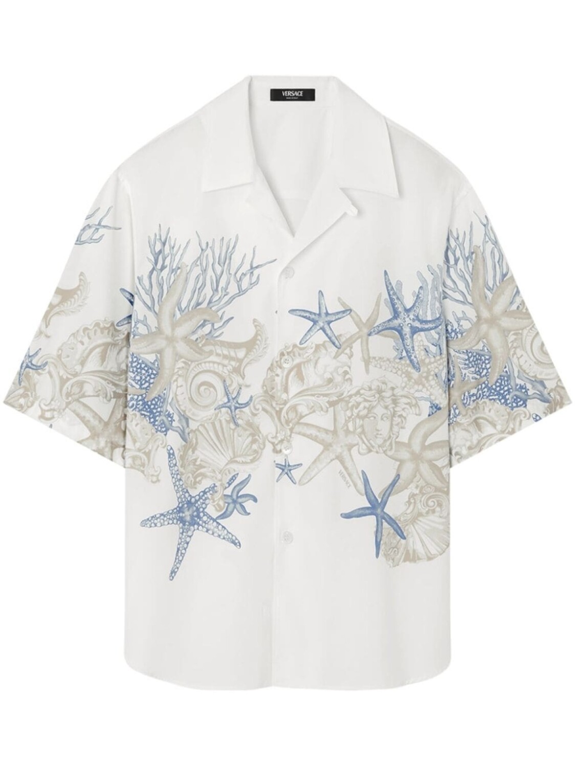 

Versace рубашка Barocco Sea, белый