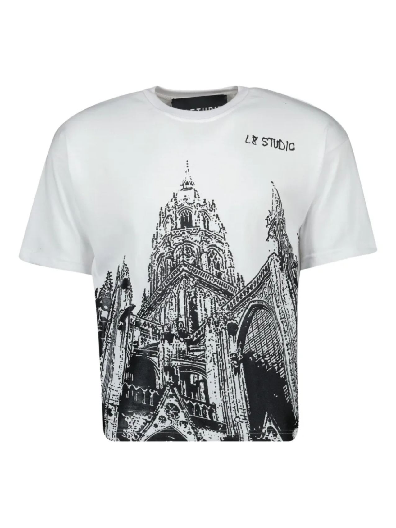 

Футболка L8 Studio Cathédrale, белый